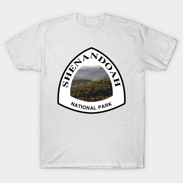 Shenandoah National Park shield T-Shirt by nylebuss